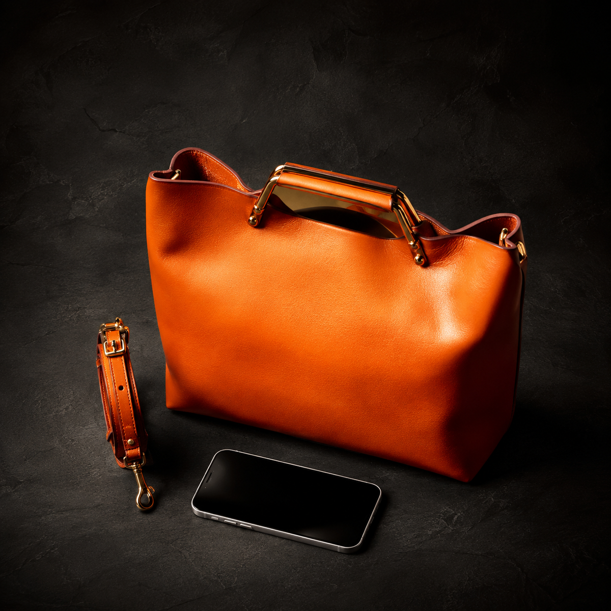 HERITAGE FULL-GRAIN TOTE