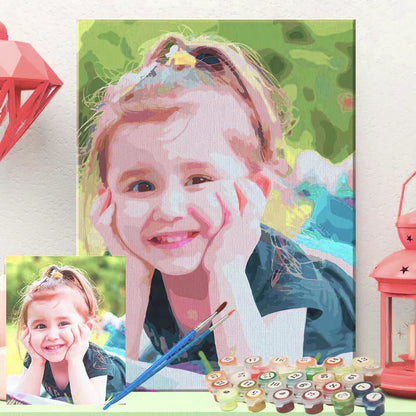 BRAVORA™   - PERSONALIZED PAINT BY NUMBERS KIT