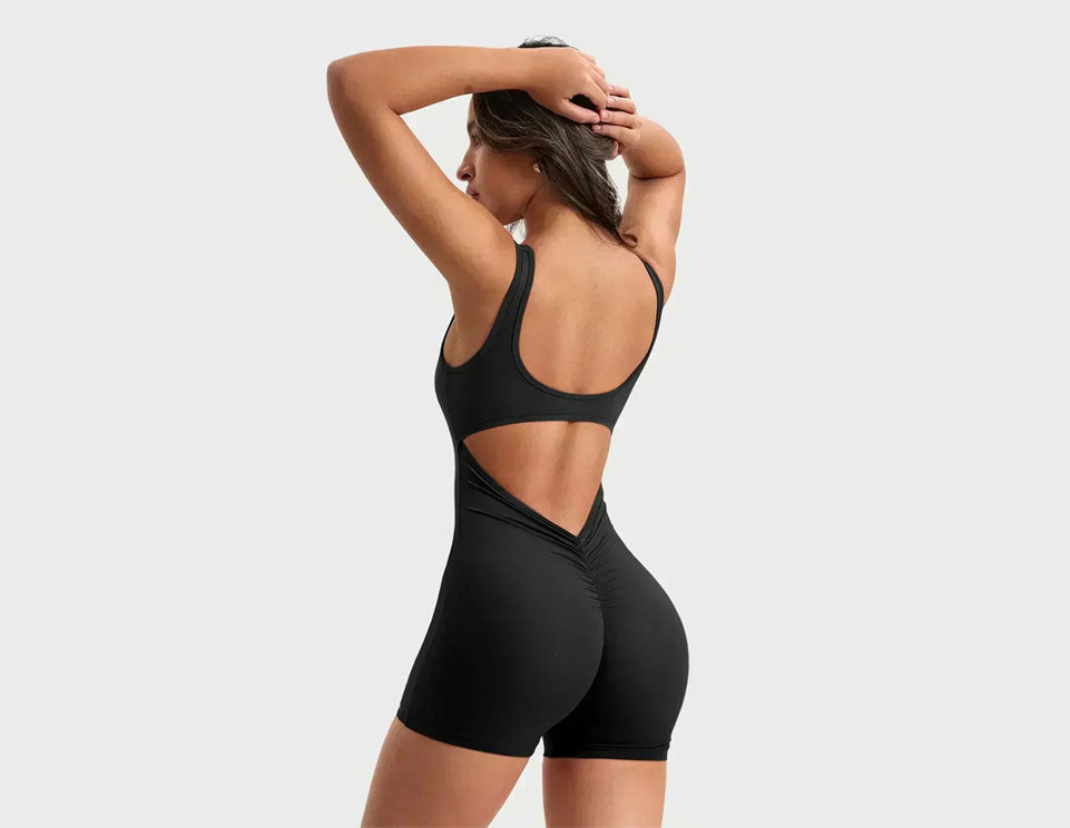 BRAVORA™   - VIRAL V-BACK ROMPER