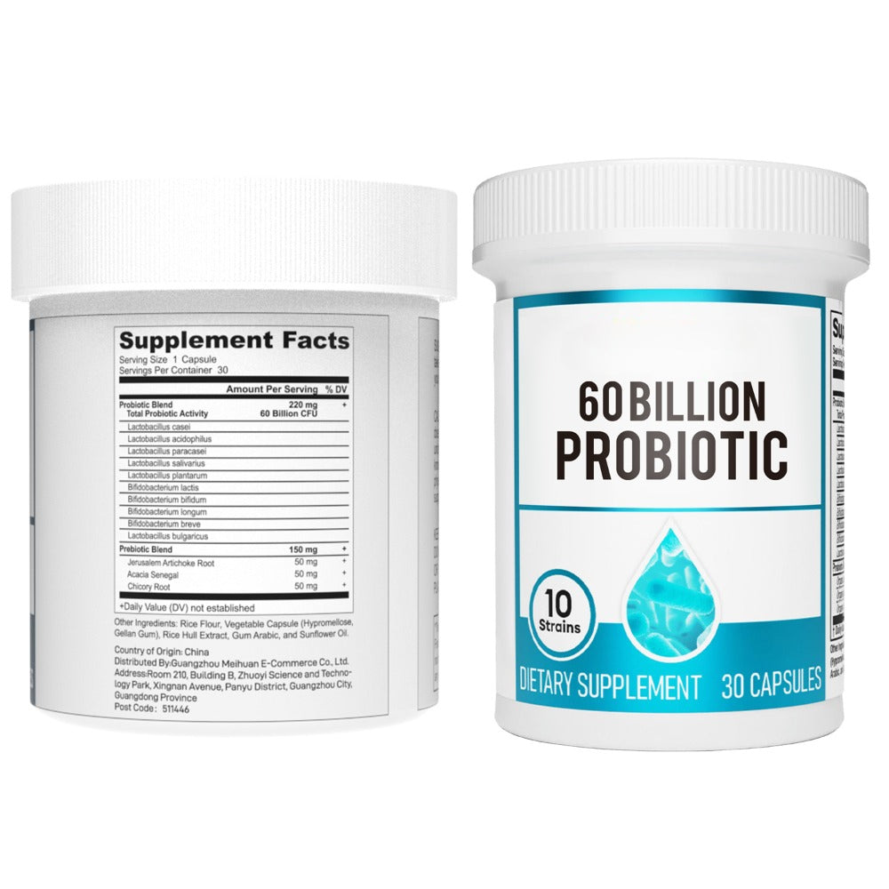 BRAVORA™  - DIGESTIVE ENZYMES 60CT + 60B PROBIOTIC 30CT
