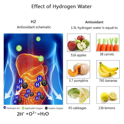 BRAVORA™   - HYDROGEN WATER BOTTLE